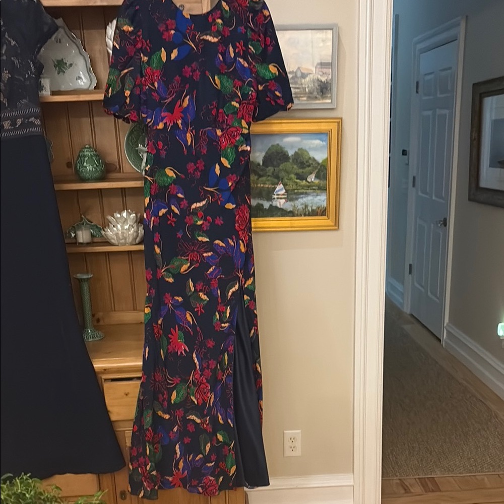Floral Print Maxi Dress